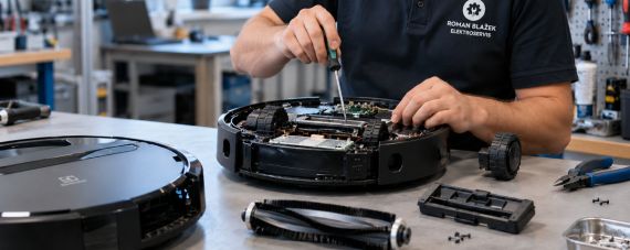 Kdy dát robotický vysavač do servisu